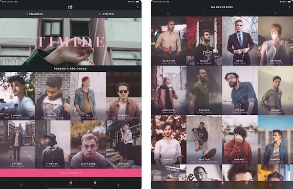 nouvelle application adopte